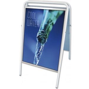 Gadeskilt Expo Gotik 50x70 cm- rød  