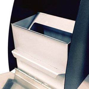 Cigarette Bin Pole- stolpe askebæger rustfri stål  