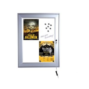 Posterboks, plakatskab udendørs med lås 50x70cm  