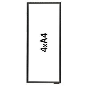 Floorwindo 4xA4 gulvdisplay  