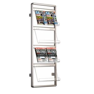 Info Line Wall Brochureholder til væg - 8xA4  