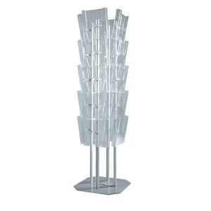 Brochurestander Quadro 20 x A4  