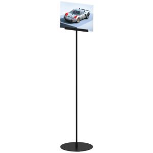 Design Stand, gulv med akrylholder horisontal A4  