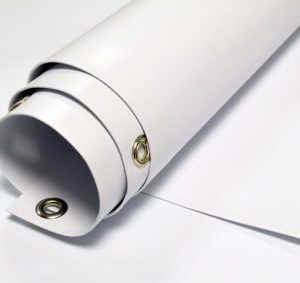 Basic Roll-up enkeltsidet alu/sølv 180 cm incl. bannerprint  