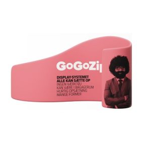 Zipper Wall GoGoZip 15 stand dobbeltsidet print  