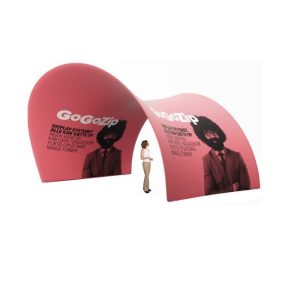 Zipper Wall GoGoZip 17 stand dobbeltsidet print  