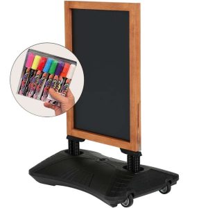 Kridttavle Wind Sign 59x78cm incl. markersæt  