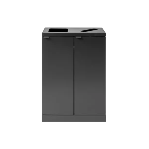 Affaldssystem 2x65 liter Åbent/papir indkast Bica 888 Erhverv  