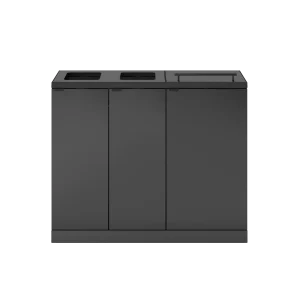 Affaldssystem 2x65+2x45L hylder låg Bica 955 Erhverv  