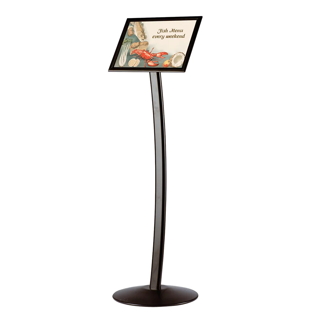 Buet infostander A3 vendbar ramme sort Buet infostander A3 vendbar ramme sort