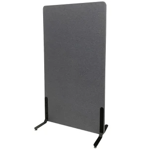 Zone Akustikvæg - mørkegrå rumdeler - 170 x 80 cm  